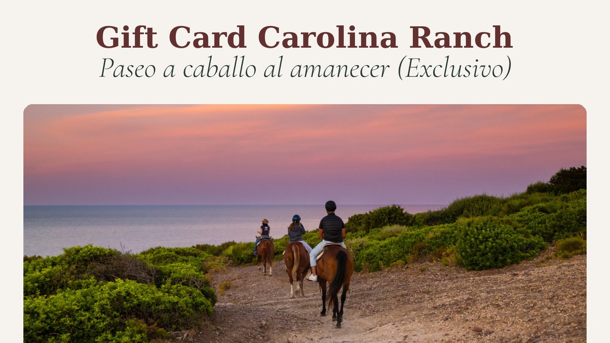 Paseo a caballo al amanecer (Exclusivo)