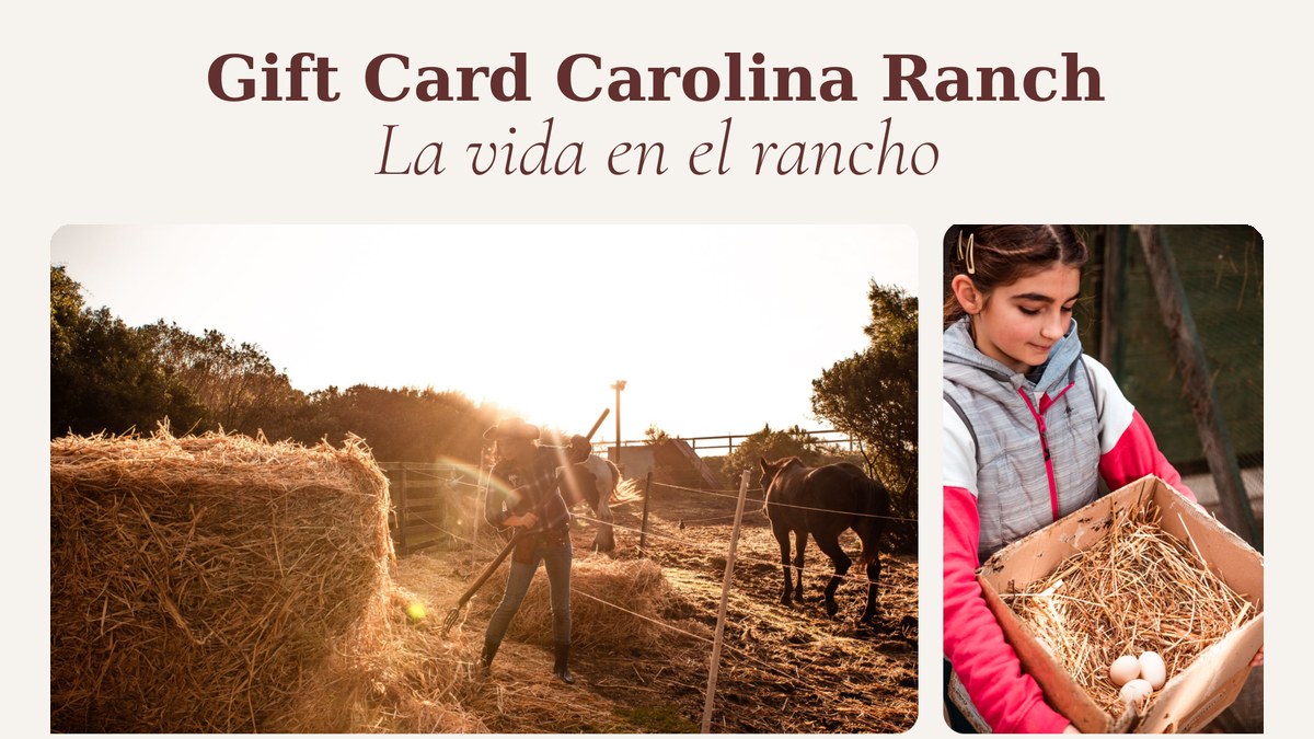 La vida en el rancho